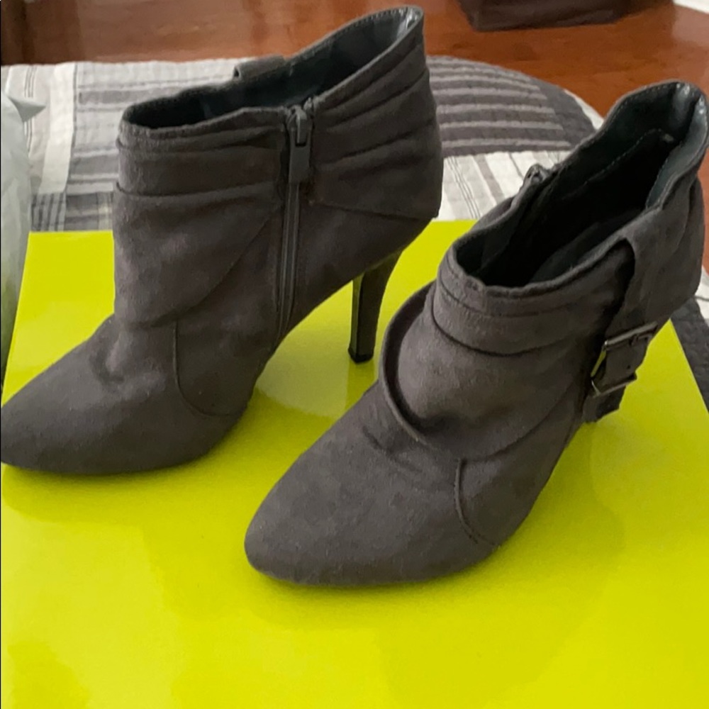 Traffic ankle boot heels